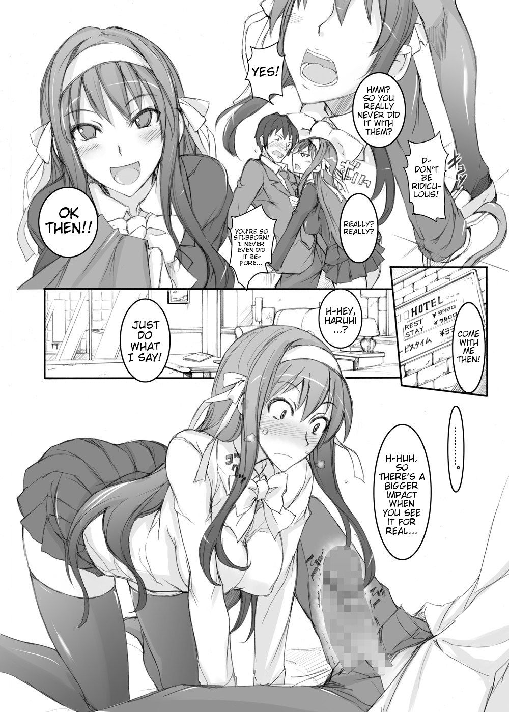 Hentai Manga Comic-HARUHI Mix-Read-5